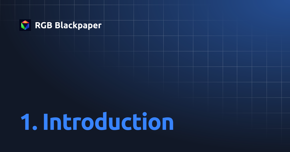 1. Introduction | RGB Blackpaper